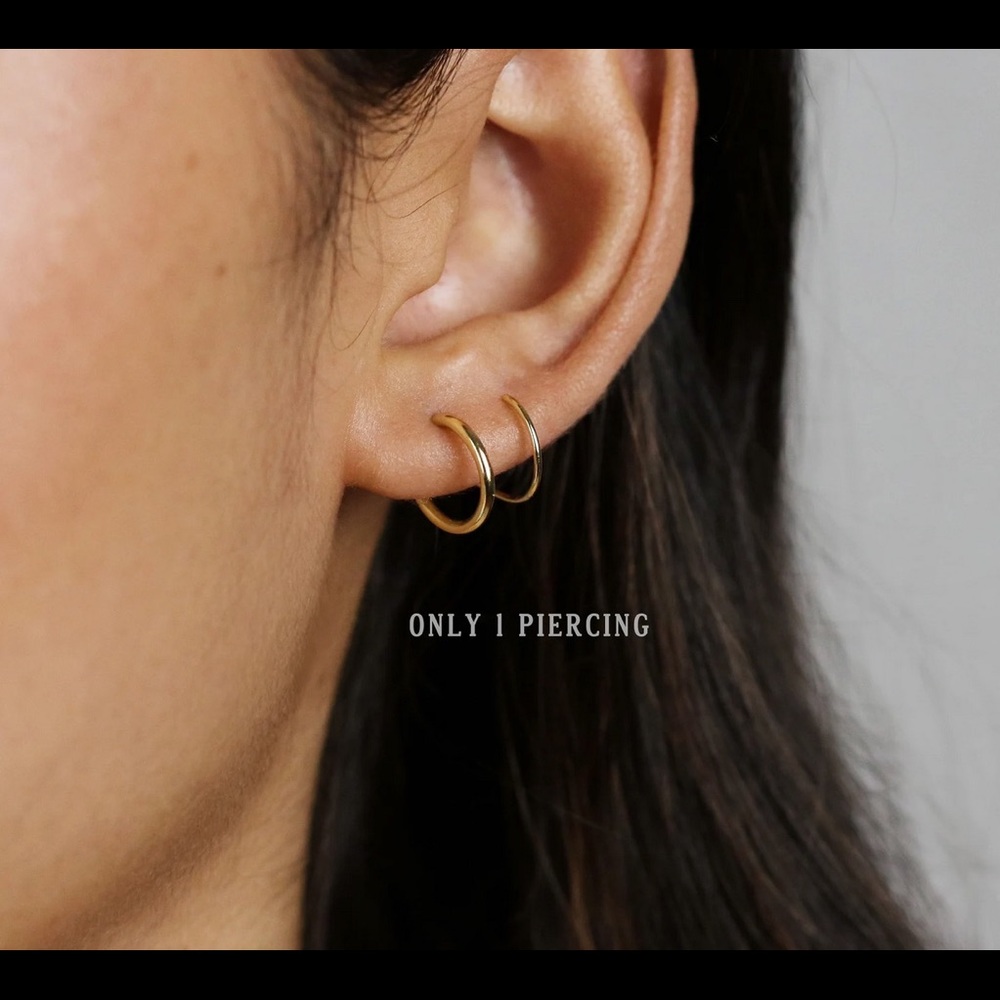 Double Hoop Earring